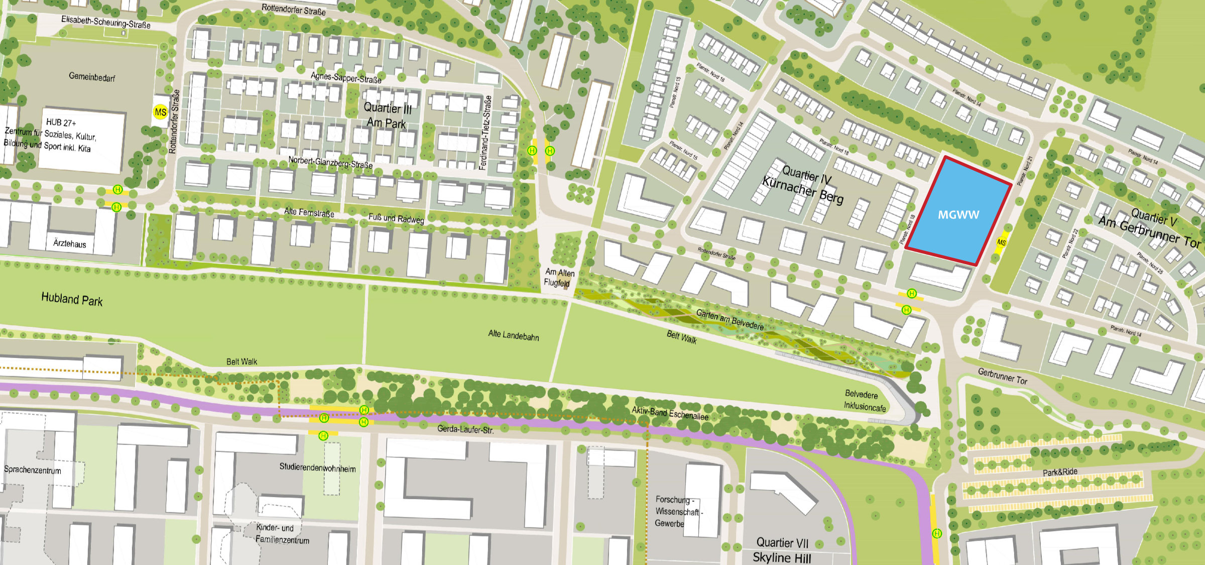 Stadt Würzburg: Rahmenplan Hubland